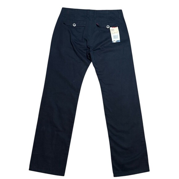 Levi’s 505 Boys Regular Fit Straight Leg Black Chino Pants Size 18 Kidcore NEW - Picture 7 of 8